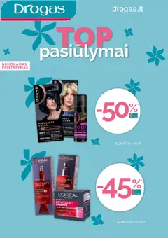 Drogas parduotuvės leidinio Leidinys galiojančio nuo 2026.01.02 peržiūra