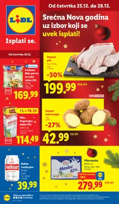 Pregled Lidl kataloga - važi od 25.12.2025