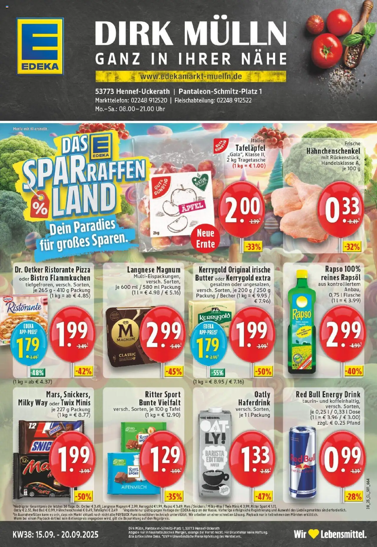 EDEKA Prospekt ab 14.09.2025 - Prospekt Hennef - Uckerath Online