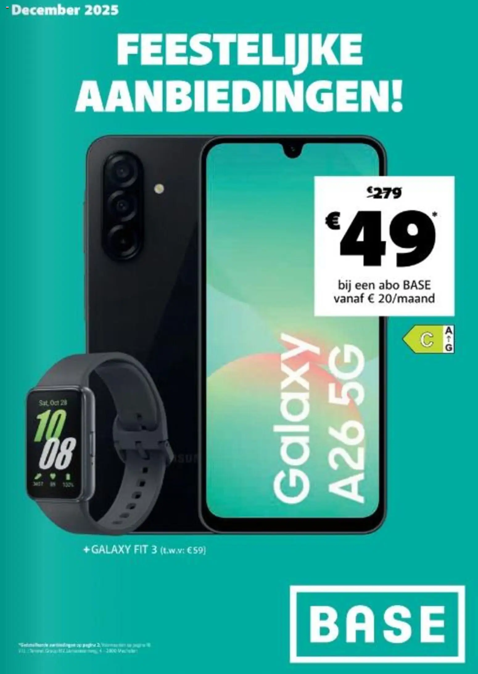 Voorbeeld van Folder / Publicité van winkel Base geldig vanaf 03/12/2025