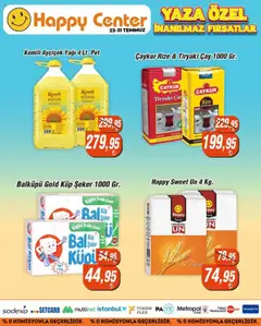 Happy Center Katalog 23.07.2025 - Broşürünün önizlemesi
