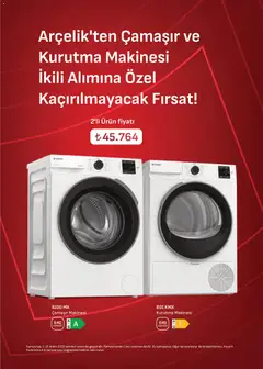 Arçelik Katalog 01.12.2025 - Broşürünün önizlemesi | Strana: 22