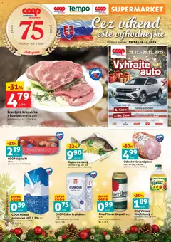 Náhľad COOP Jednota letáku platného od 19.12.2025