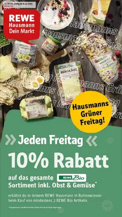 Vorschau von dem Prospekt des Geschäftes Rewe, gültig ab dem 15.12.2025