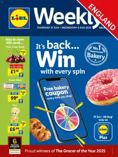 Preview of Lidl Lidl Weekly valid from 31/07/2025