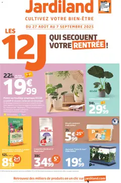 Prévisualisation de Catalogue du magasin Jardiland formulaire valide 27/08/2025