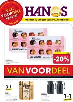 Voorbeeld van Special VAN VOORDEEL van winkel Hanos geldig vanaf 12-01-2026