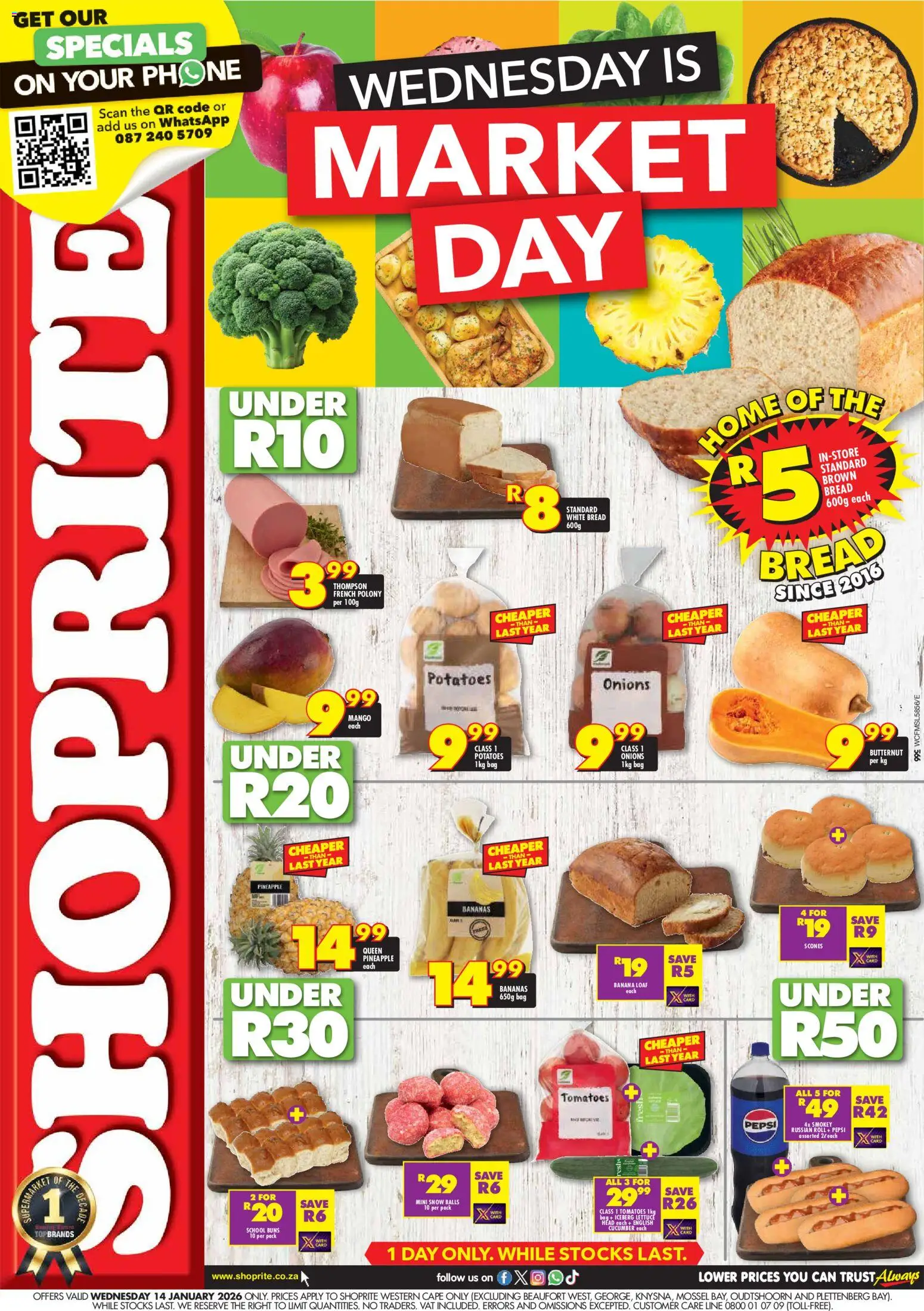 Preview of Shoprite flyer valid from 14/01/2026