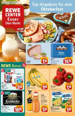 Vorschau von dem Prospekt des Geschäftes Rewe, gültig ab dem 14.09.2025