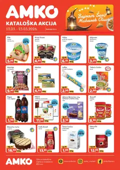 Pregled letka Katalog trgovine AMKO vrijedi od 12.03.2026