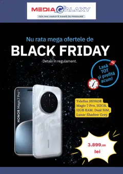 Previzualizarea de cataloage: Media Galaxy Black Friday valabil de la 06.11.2025