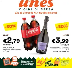 Anteprima dell'opuscolo Volantino Promozioni dal negozio Unes valido da 22/10/2025