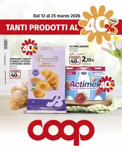 Anteprima dell'opuscolo COOP volantino Tortona dal negozio COOP valido da 12/03/2026