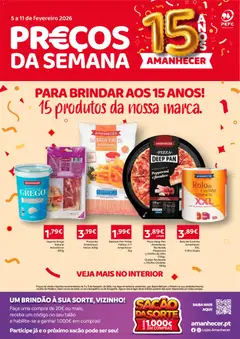 Pré-visualização do folheto da loja Amanhecer válida a partir de 05/02/2026