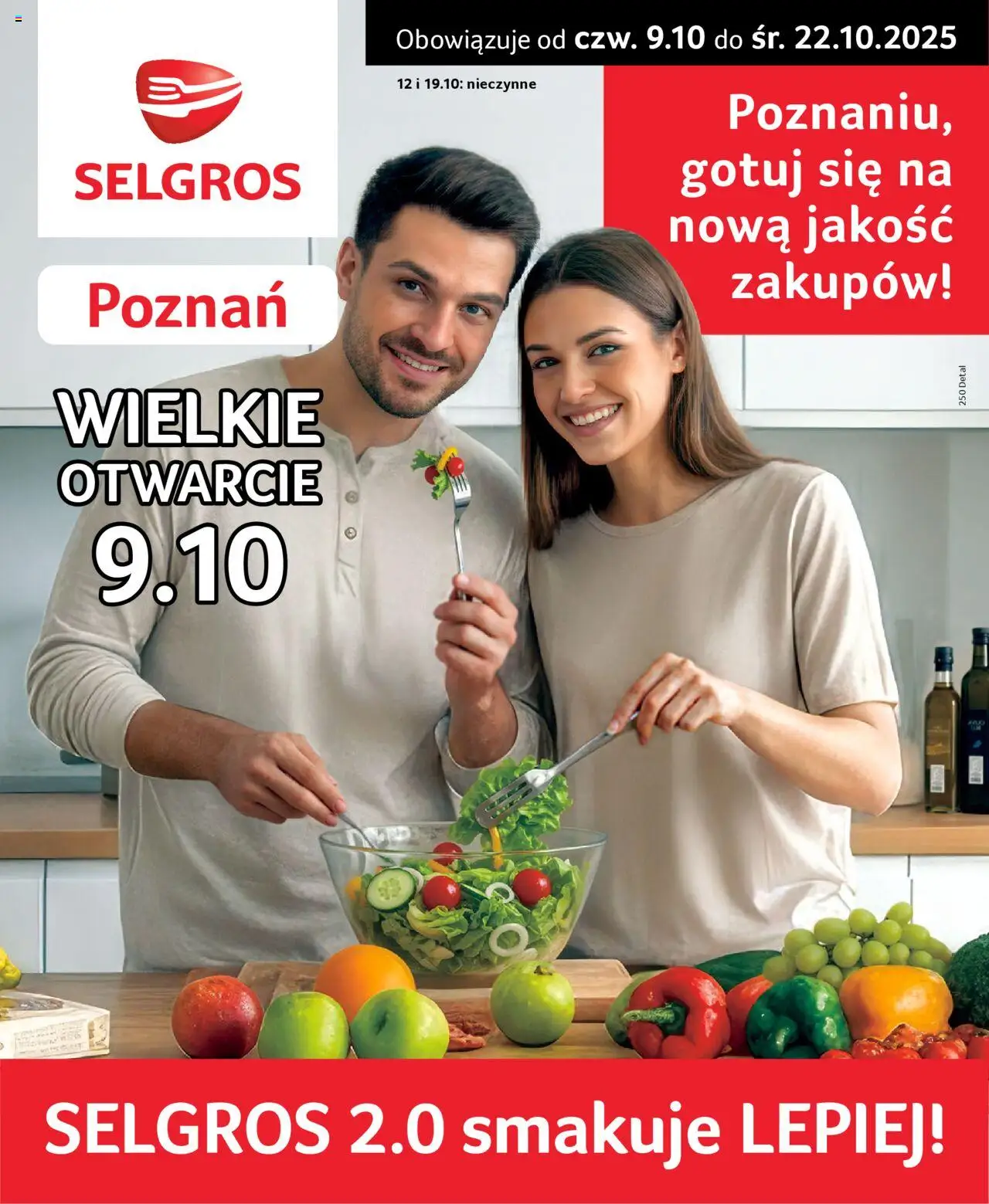 Selgros cash&carry Poznań markowe produkty od 09.10.2025 - Nowa Gazetka - Numer strony 1