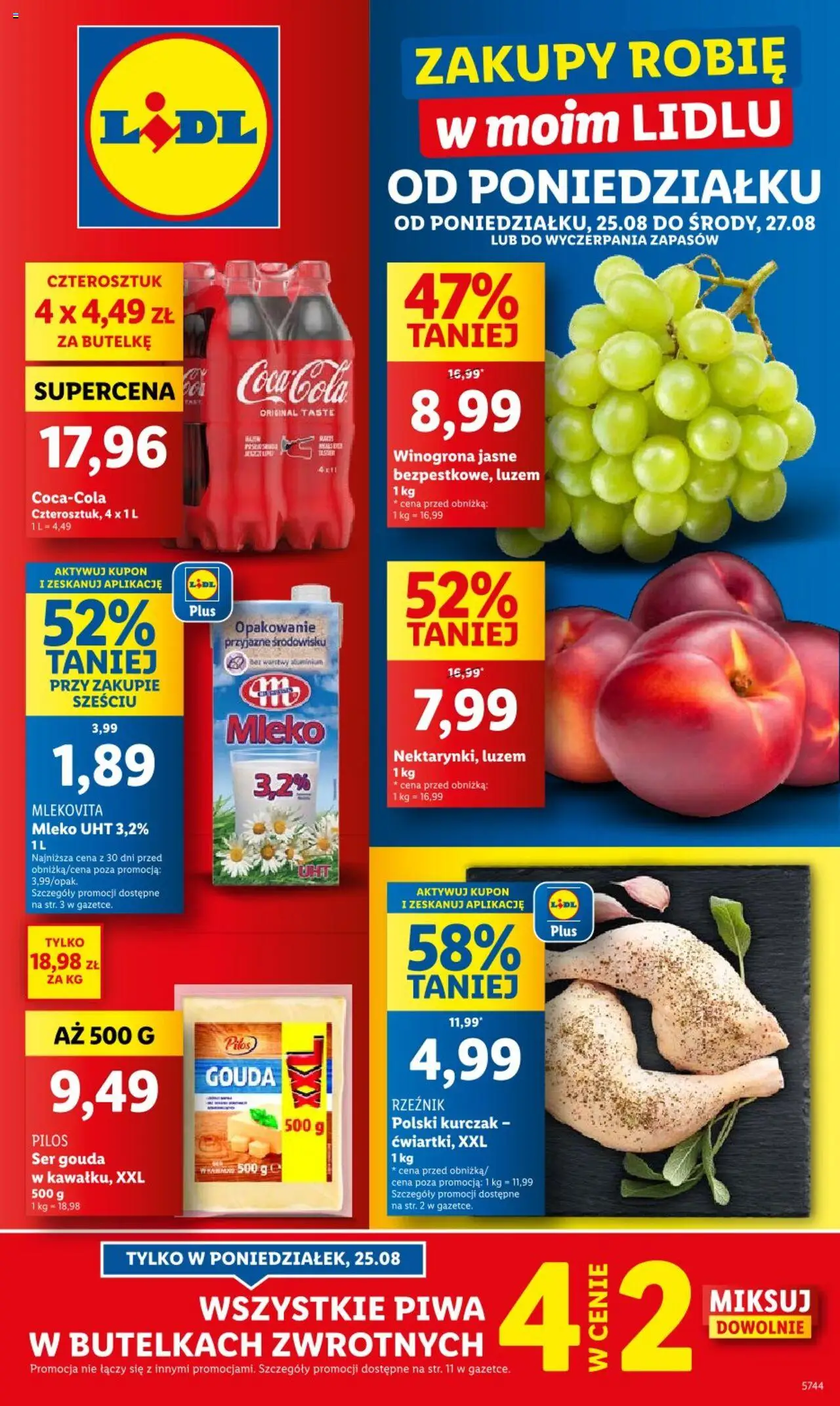 LIDL gazetka 25.08.2025 - 27.08.2025 - Najnowsza od czwartku - Numer strony 1