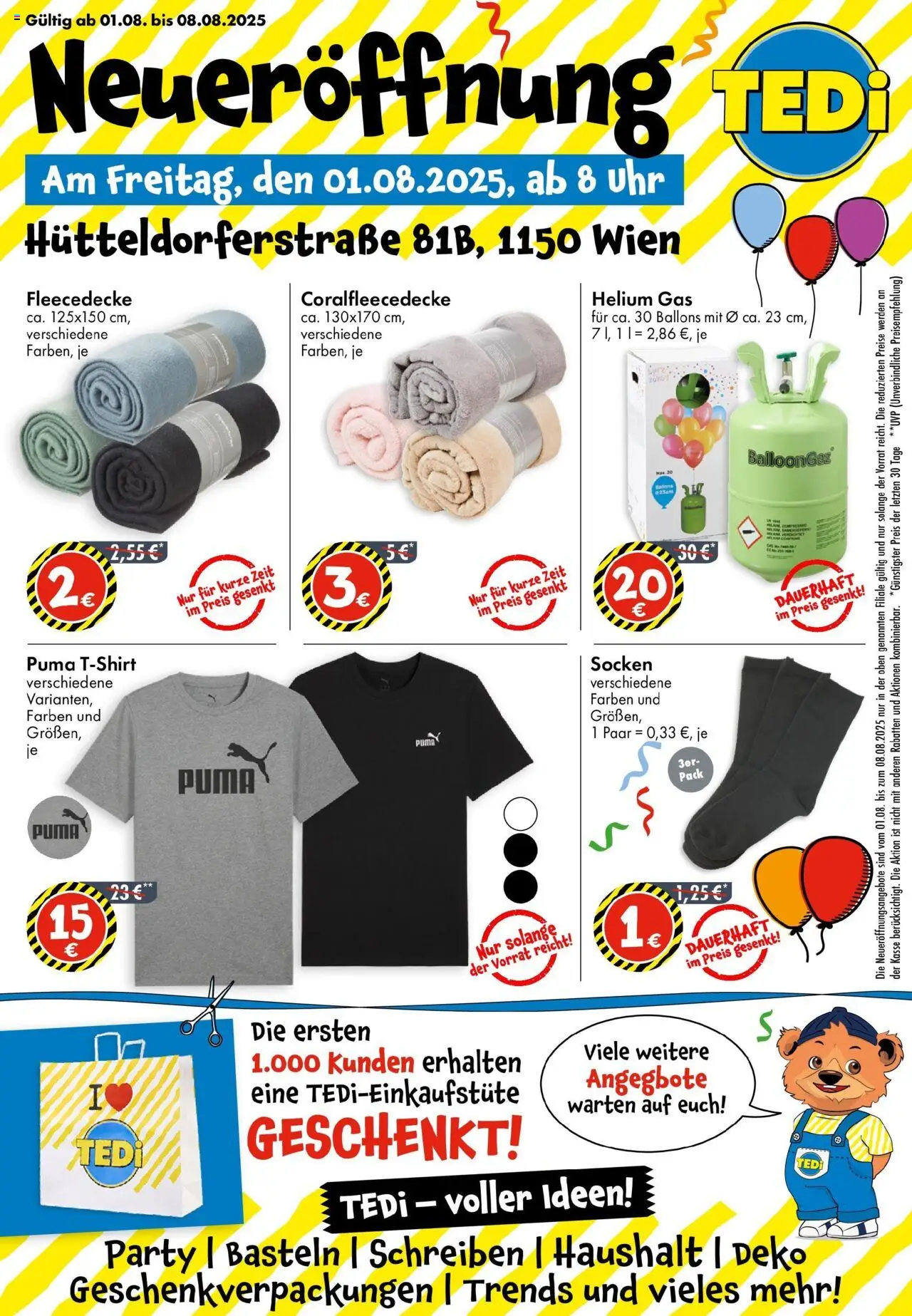  TEDi Flugblatt ab (01.08.2025 - 08.08.2025) - Seite 1