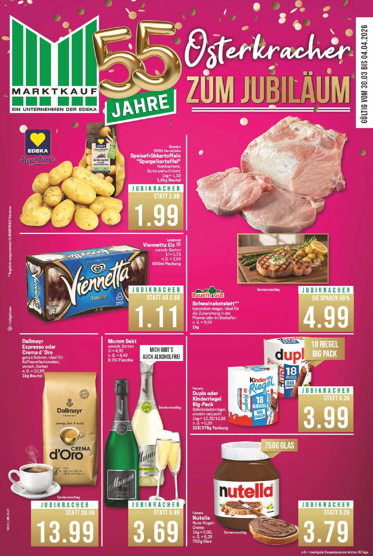 Vorschau von dem Prospekt des Geschäftes Marktkauf, gültig ab dem 30.03.2026