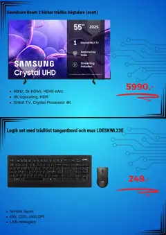 Förhandsgranska reklamblad Aktuella reklamblad Elgiganten från butik Elgiganten gäller från 06/10/2025 | Sida : 5