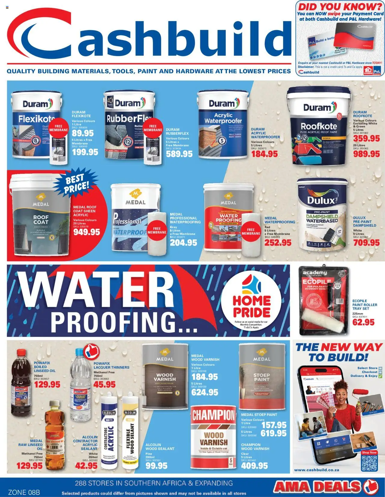 Cashbuild KwaZulu Natal - Catalogue from 22/09 - 19/10/2025 > Promotions