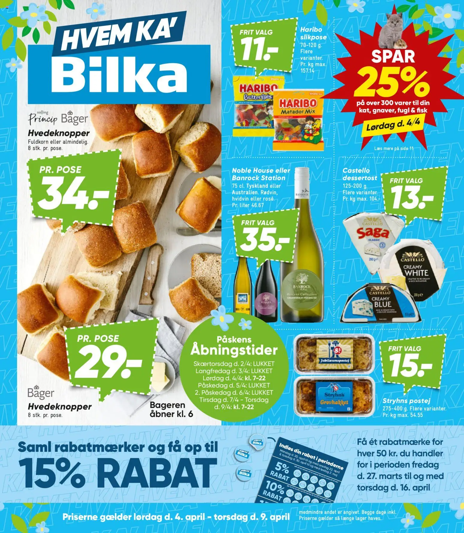 Eksempel på tilbudsavis Bilka - Tilbudsavis uge 15 fra butik Bilka gyldig fra 04/04/2026 - Fisk, Hvidvin