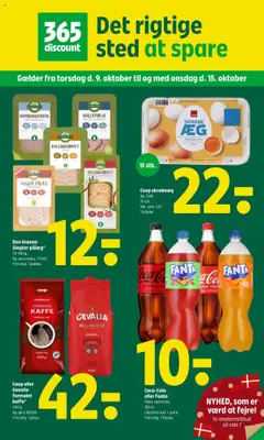 Eksempel på tilbudsavis Tilbudsavis fra butik Coop 365 gyldig fra 09/10/2025