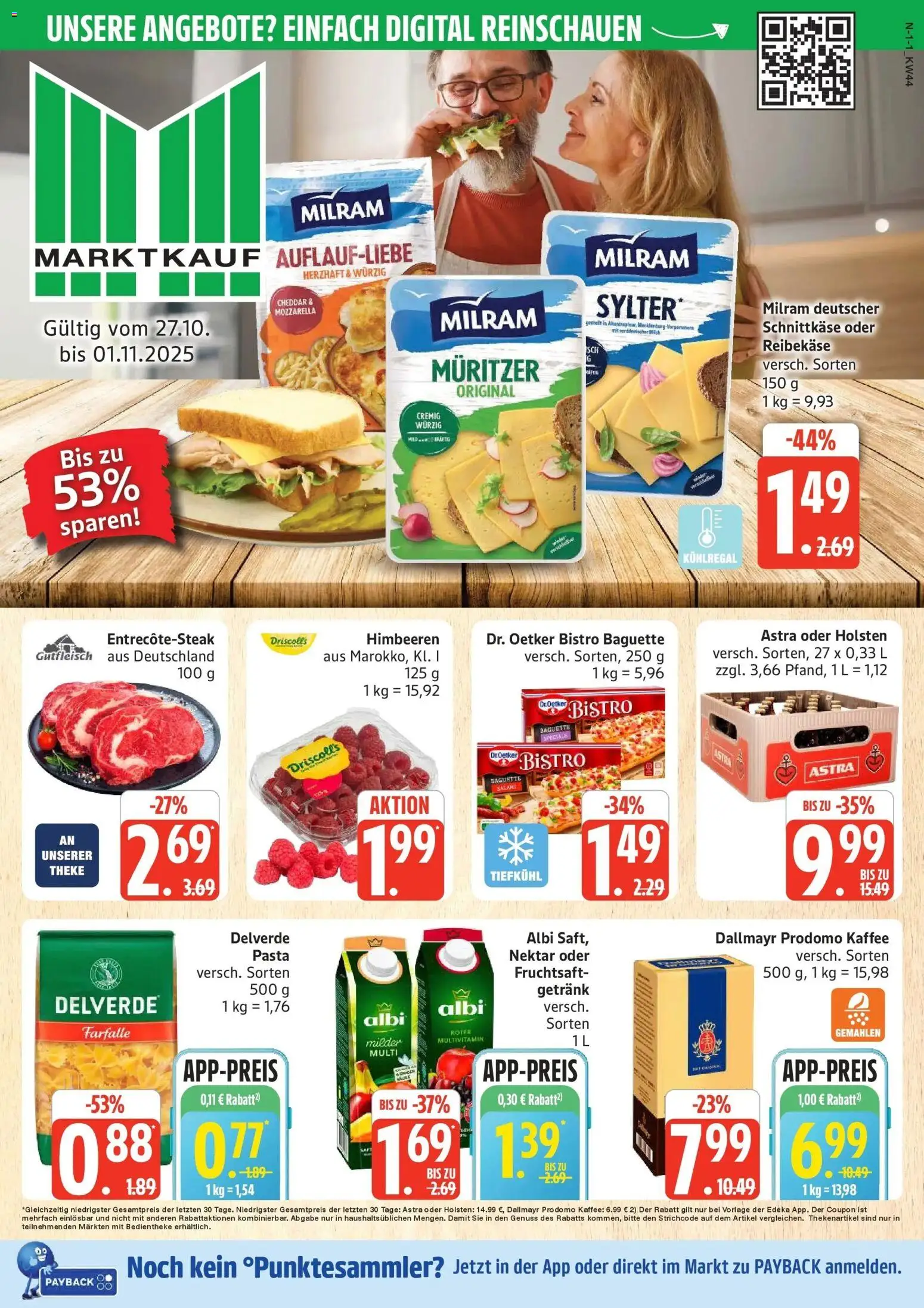 Vorschau von dem Prospekt des Geschäftes Marktkauf, gültig ab dem 26.10.2025