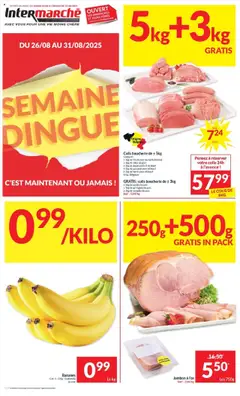 Prévisualisation de Folder de la semaine 35 du magasin Intermarché formulaire valide 26/08/2025