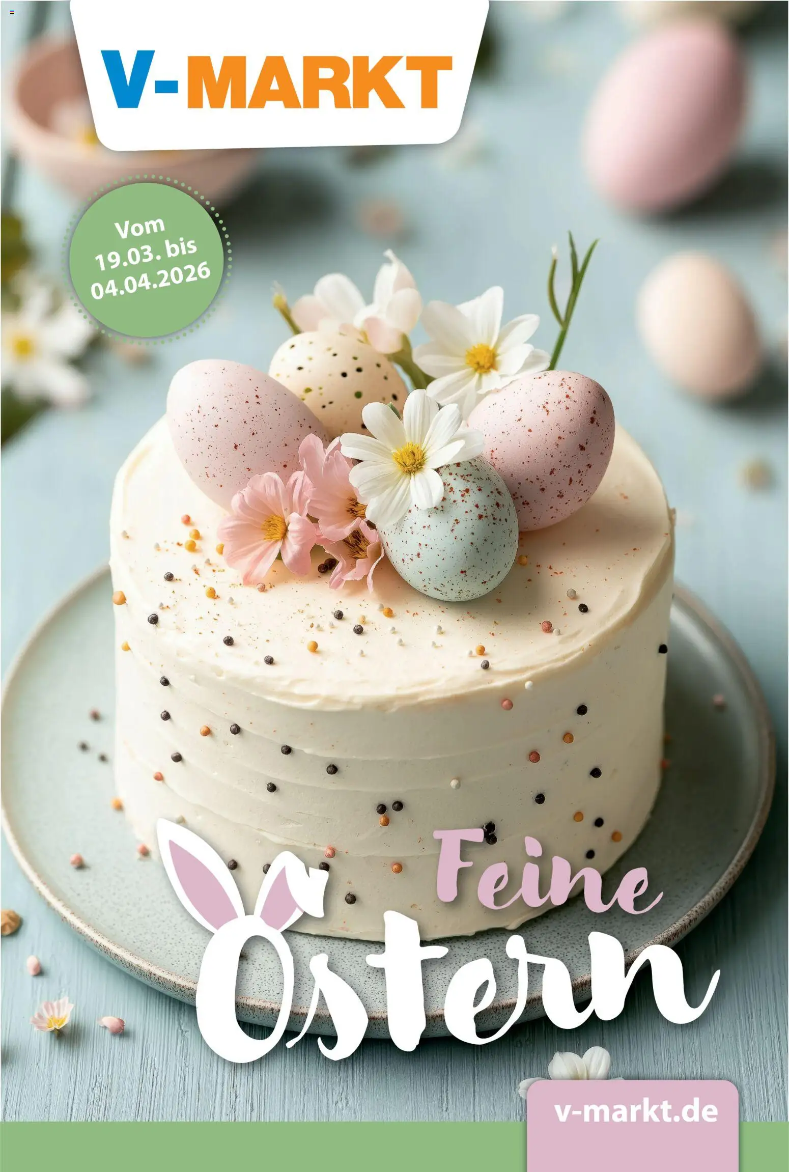 Vorschau von dem Prospekt des Geschäftes V-Markt, gültig ab dem 19.03.2026