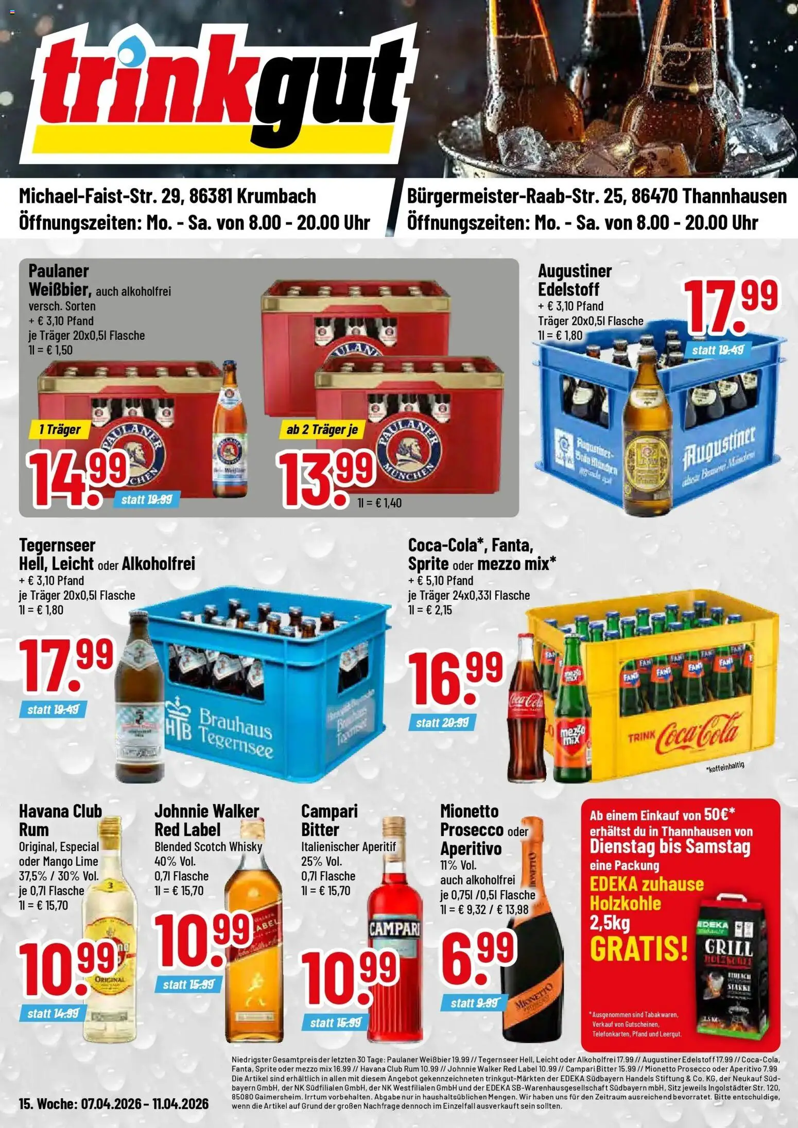 Vorschau von dem Prospekt des Geschäftes Trinkgut, gültig ab dem 05.04.2026