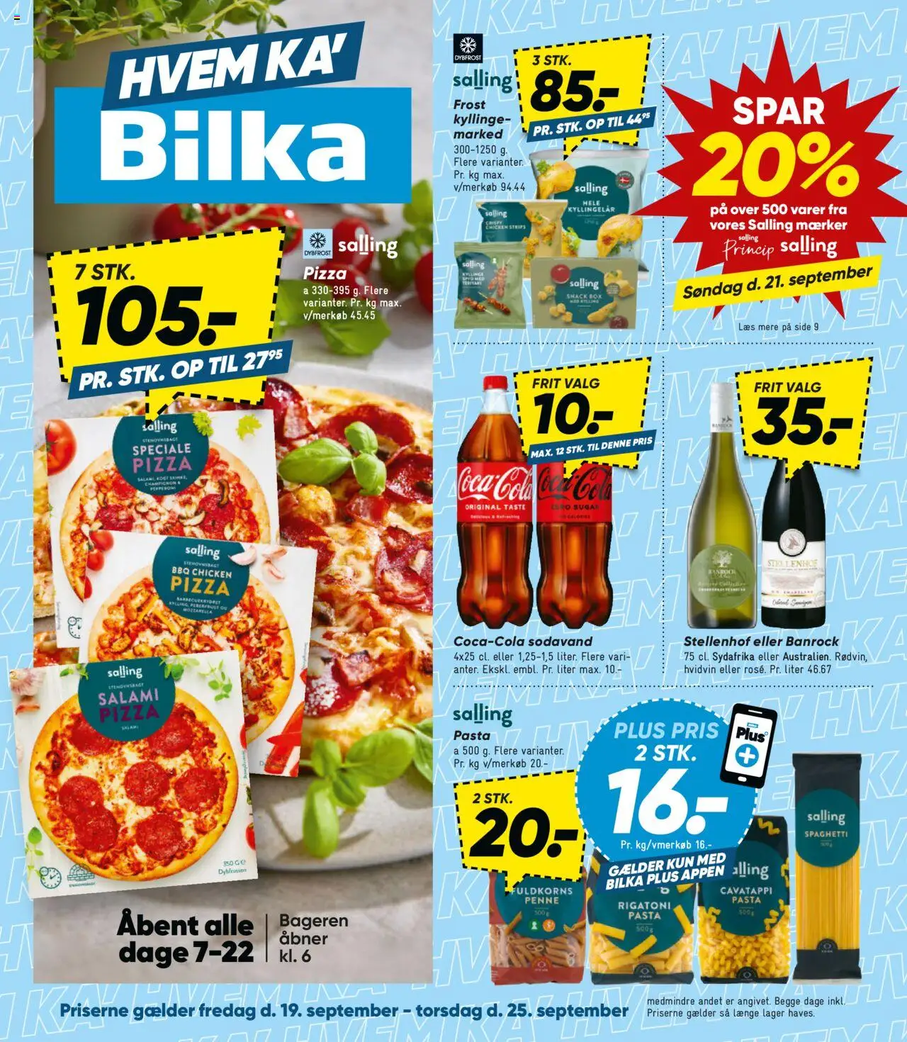Bilka tilbudsavis gyldig fra 19/09/2025 - side 1