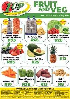 Preview of 1UP Cash & Carry flyer valid from 23/09/2025