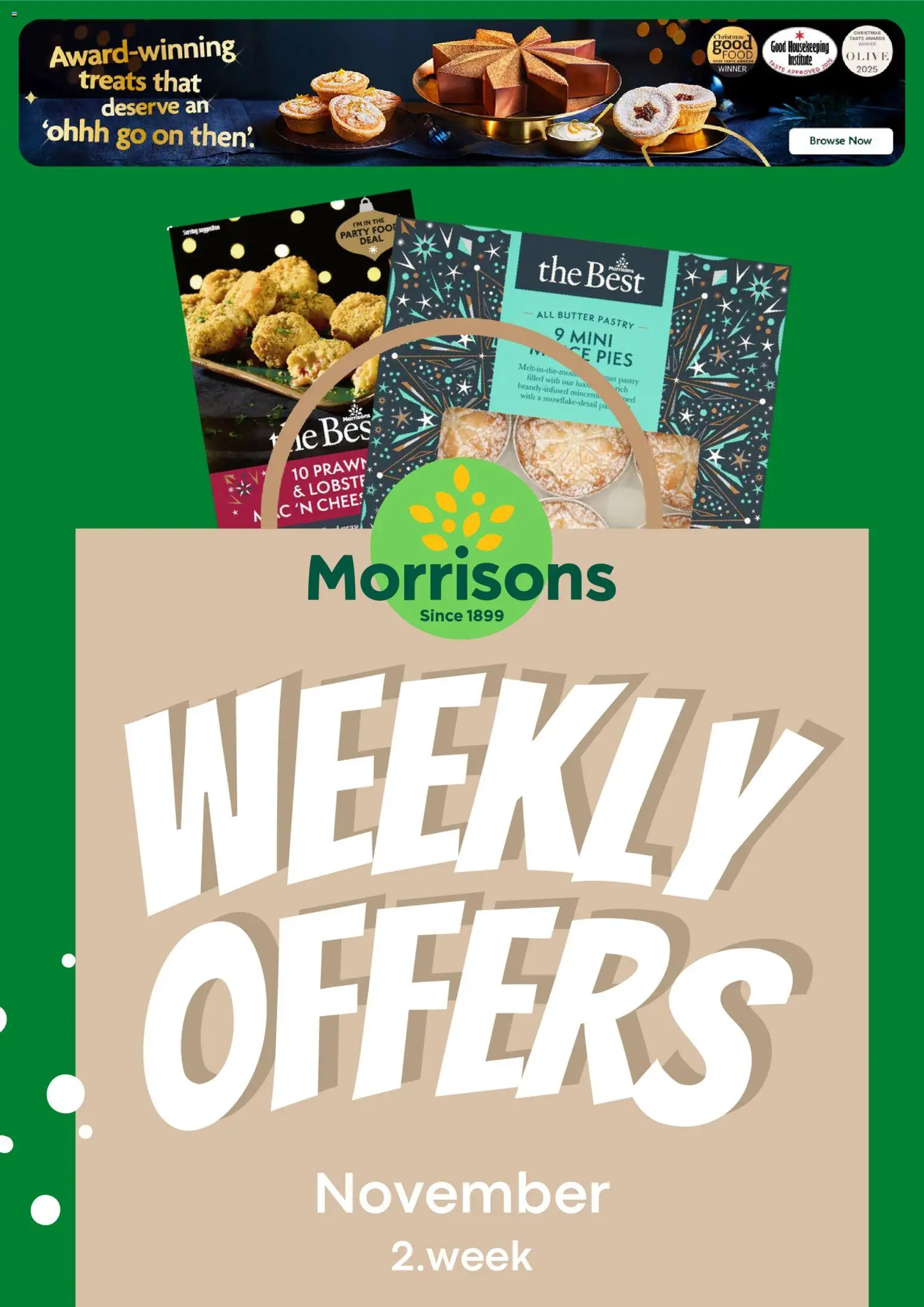 Preview of Morrisons Weekly offers valid from 10/11/2025 - Butter