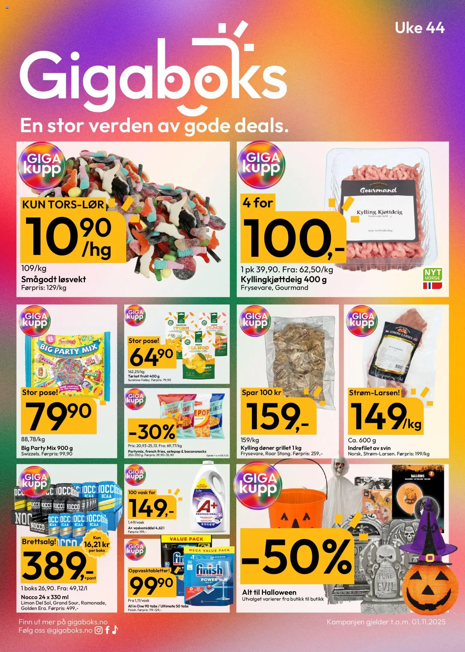 Kundeavis Gigaboks gyldig fra 27/10/2025 - Sidenummer 1