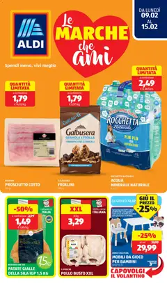 Anteprima dell'opuscolo Attuale volantino dal negozio Aldi valido da 09/02/2026