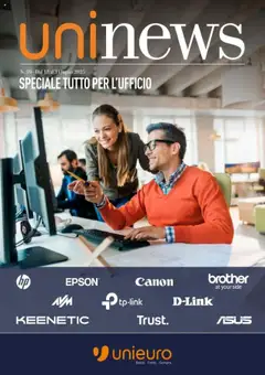 Anteprima dell'opuscolo Volantino Ufficio dal negozio Unieuro valido da 19/07/2025