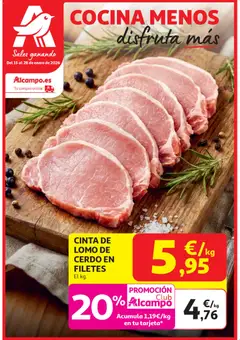 Vista previa del folleto de la tienda Alcampo válido desde el 15/01/2026 