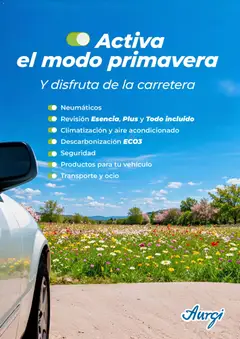 Vista previa del folleto de la tienda Aurgi válido desde el 16/04/2026 
