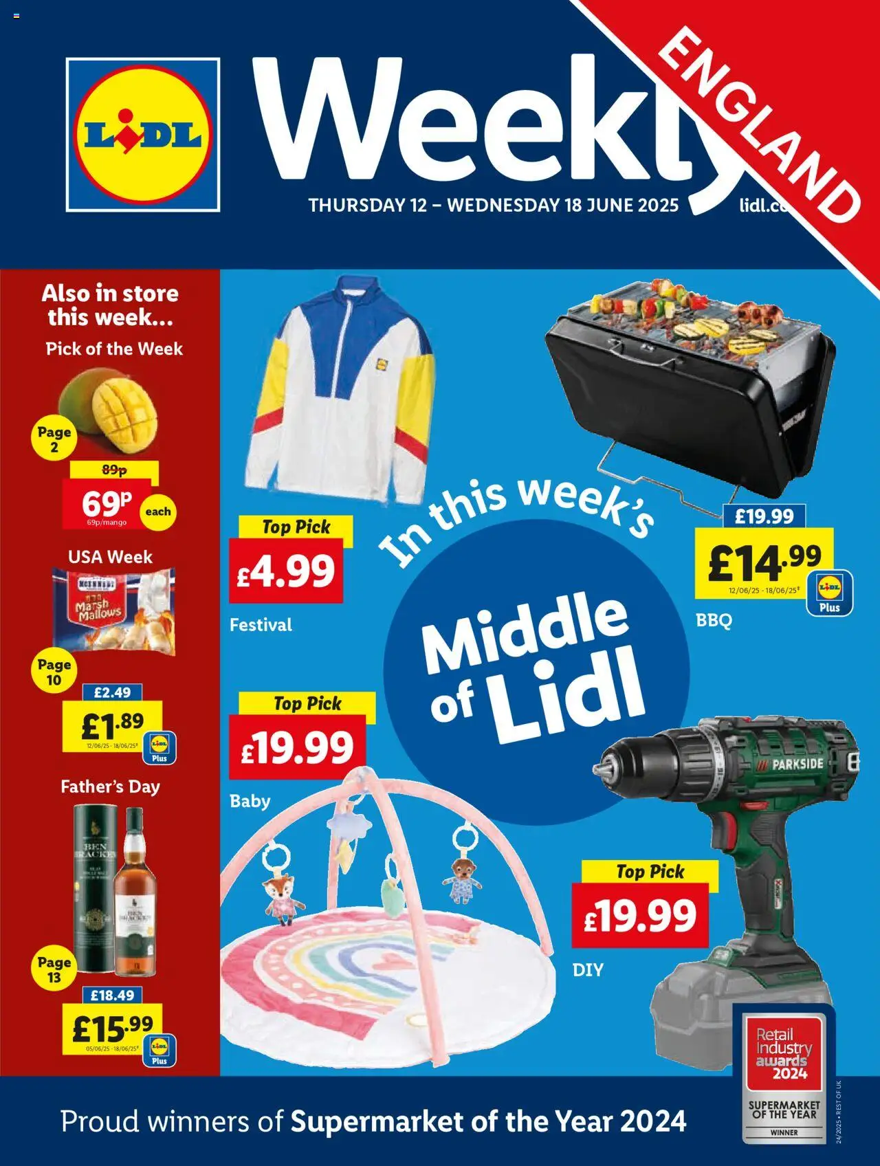 Lidl shop Lidl Weekly valid from 12/06/2025 - Page number 1