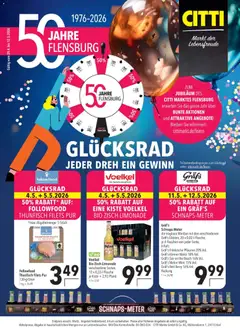Eksempel på tilbudsavis CITTI - 50 år i Flensborg fra butik CITTI gyldig fra 29/04/2026