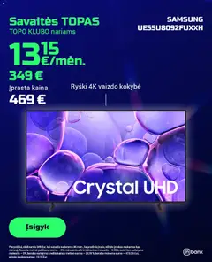 TOPOcentras parduotuvės leidinio Leidinys galiojančio nuo 2025.12.02 peržiūra