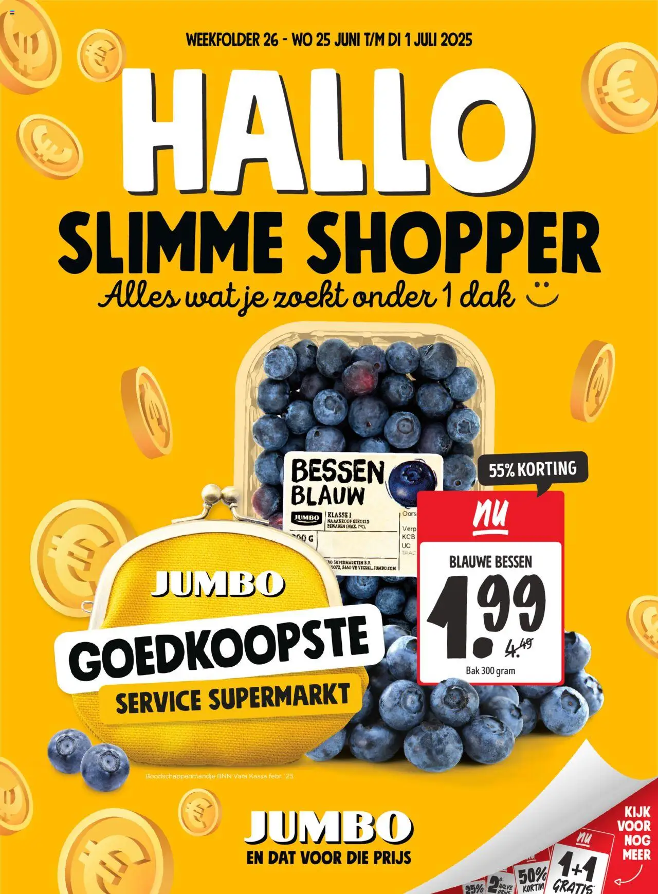 Jumbo shop Folder week 26 geldig vanaf 25-06-2025 - Paginanummer 1