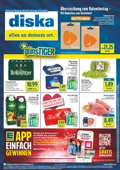 Vorschau von dem Prospekt des Geschäftes Diska, gültig ab dem 09.02.2026