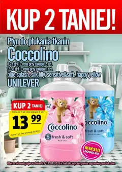 Pogląd gazetki "Promocja - Płyn Do Płukania Coccolino 1,7l" ze sklepu Prim Market ważnej od 09.01.2026