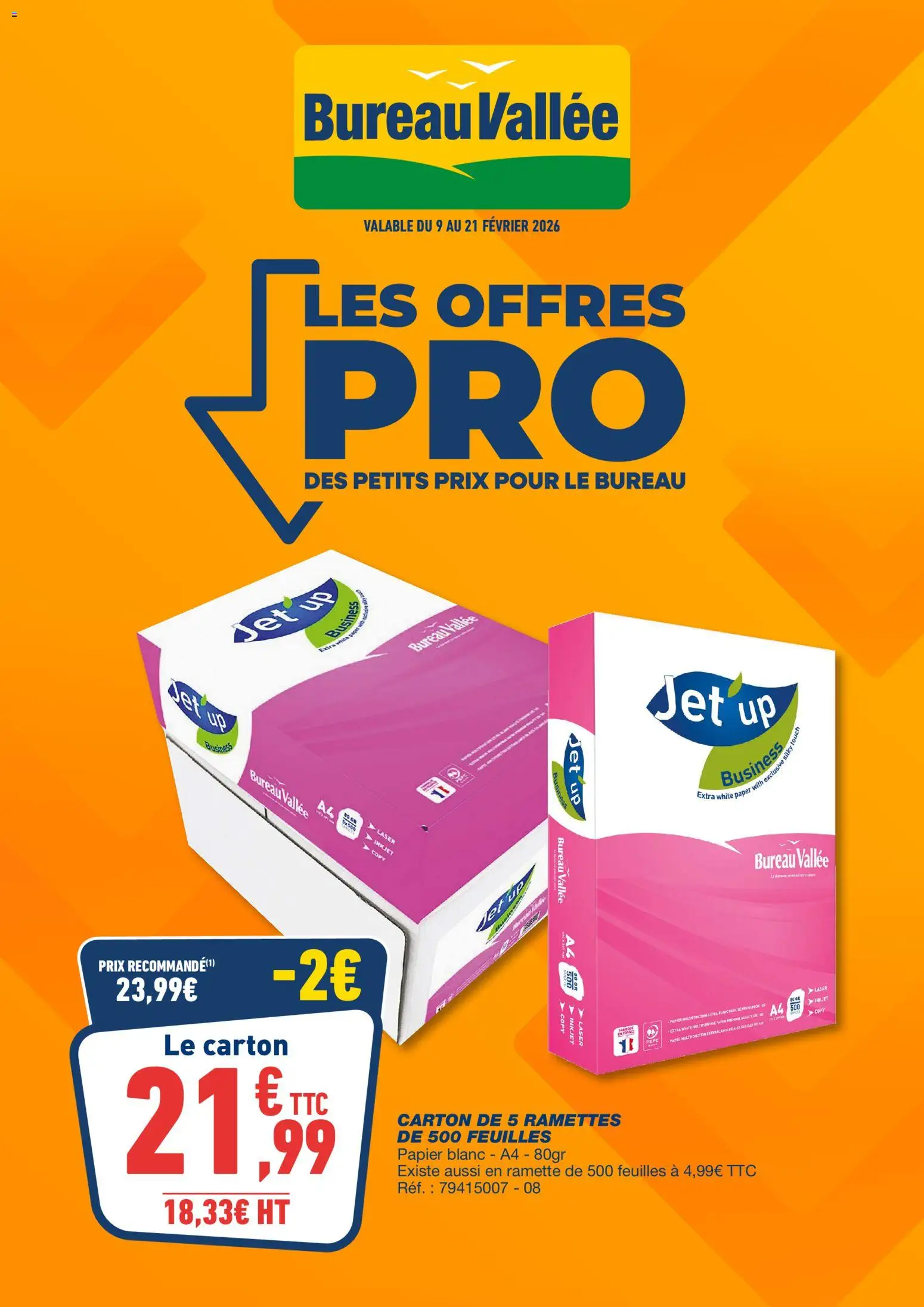 Prévisualisation de Catalogue du magasin Bureau Vallée formulaire valide 09/02/2026