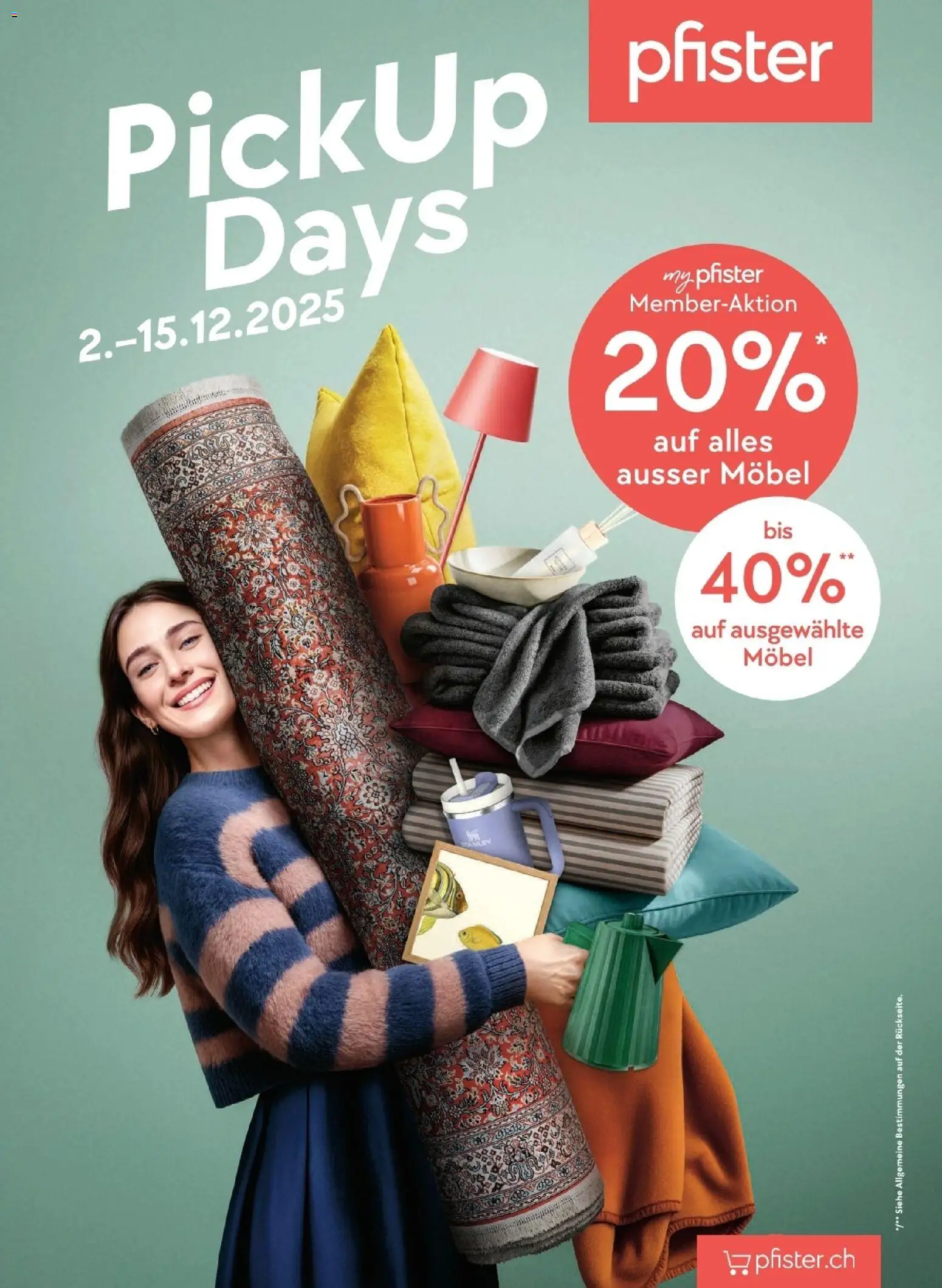 Vorschau des Merkblatts Aktionen vom Shop Pfister gültig von 02.12.2025 bis 15.12.2025