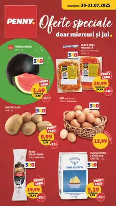 Previzualizarea de cataloage: PENNY Catalog nou valabil de la 01.08.2025