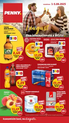 Previzualizarea de cataloage: PENNY Catalog nou valabil de la 01.08.2025