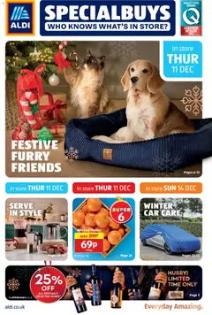 Preview of Aldi Weekly offers Scottish Specialbuys valid from 11/12/2025