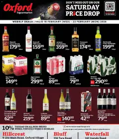 Preview of Oxford Freshmarket flyer valid from 18/02/2026